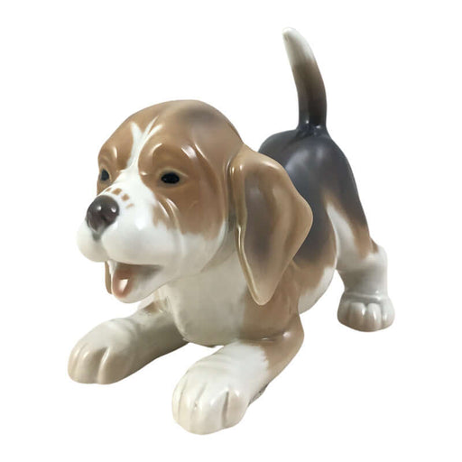 Royal Copenhagen / Cucciolo di cane beagle / Figurina