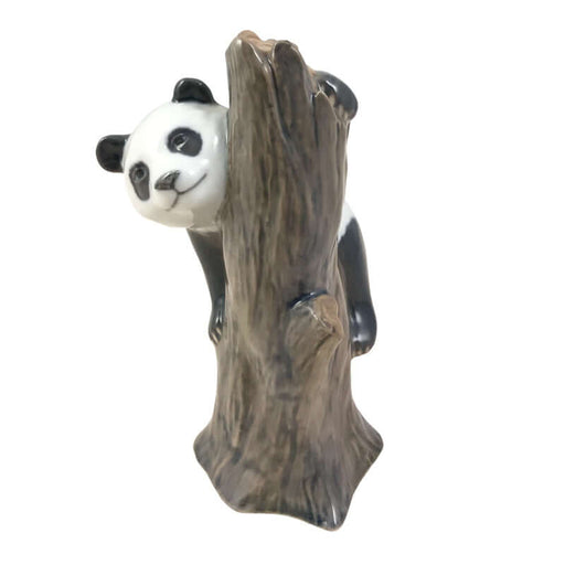 Royal Copenhagen / Panda su tronco / Figurina