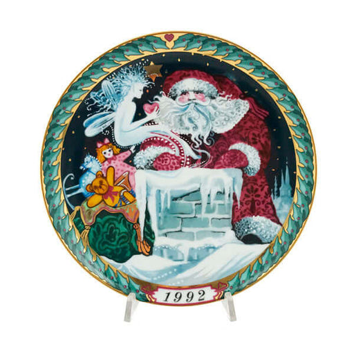 Royal Copenhagen / Piatto Santa Claus Collection 1992