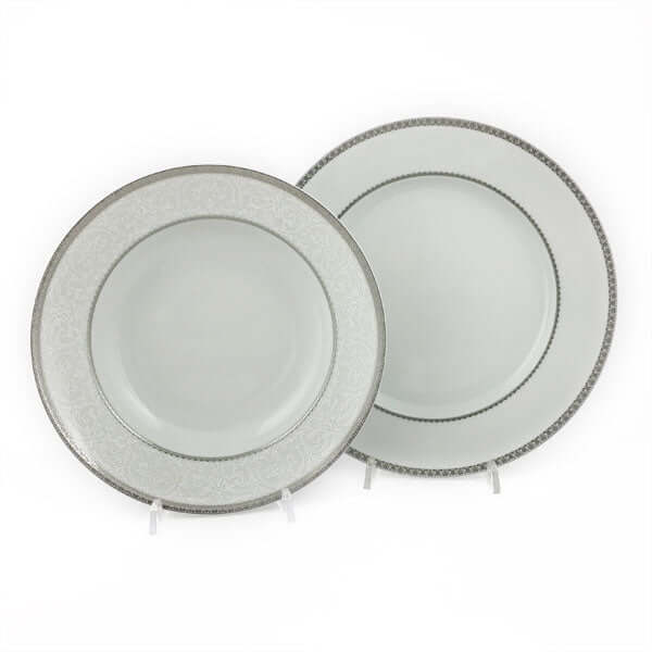 Rosenthal / Aida princess white / Dinner plate / Deep plate