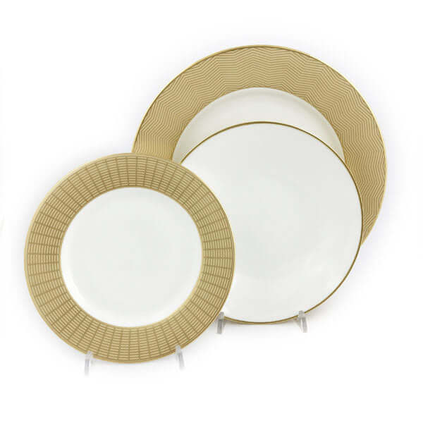 Richard Ginori / Dandy Gold / Dinner plate Deep plate Fruit plate Coffee cup