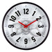 Nextime / Modern gear clock white / Orologio da muro