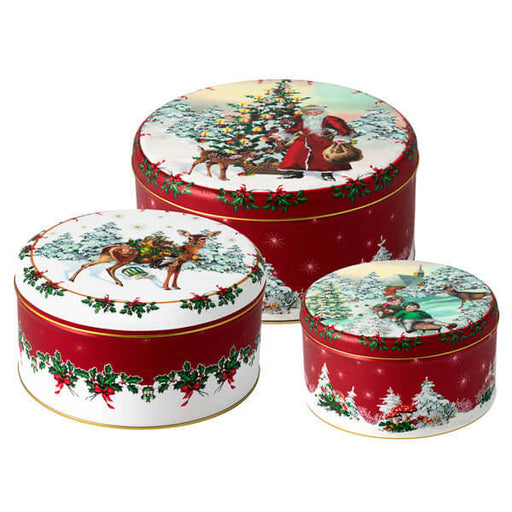 Villeroy & Boch / Winter Collage Accessoires / Set 3 scatole dolci