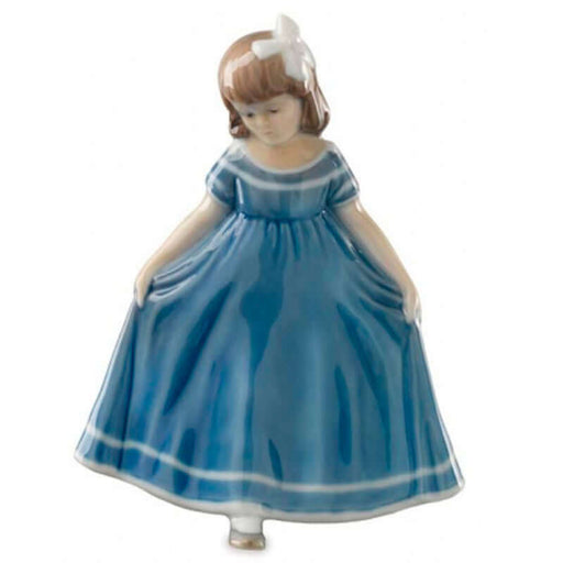 Royal Copenhagen / Ballerina mini blu / Figurina