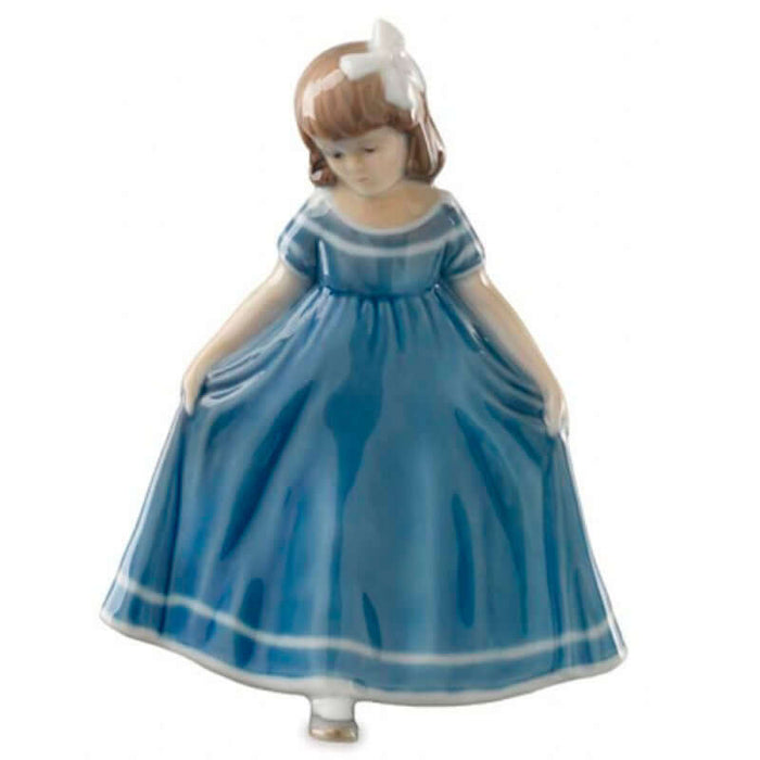 Royal Copenhagen / Ballerina mini blu / Figurina