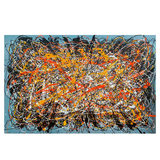 Agave / Omaggio a Pollock / Tela / Quadro 150 x 100