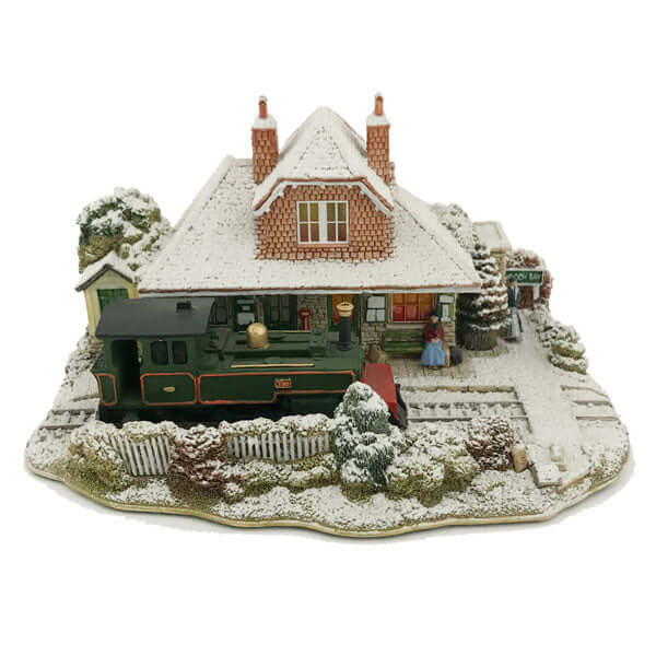 Lilliput Lane / Chistmas atwoody bs / Casa in porcellana