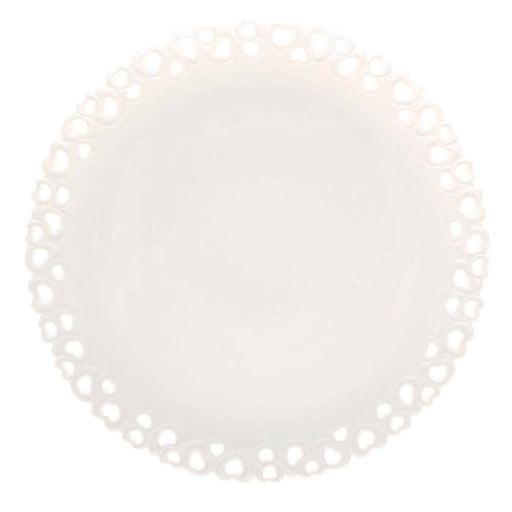 La porcellana bianca / Valentino / Piatto torta cm 34