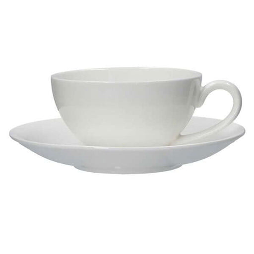 La porcellana bianca / Essenziale / Tazza thè con piattino cc220