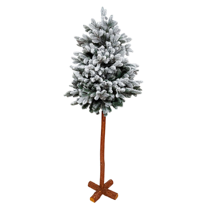 Albero Natale floccato europa cm 180